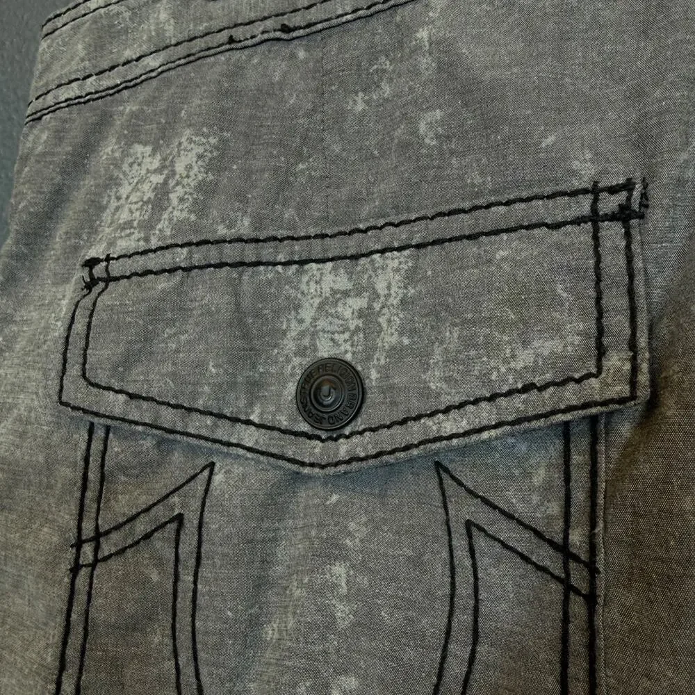 True Religion 34 men’s gray swimwear shorts outdoor activewear